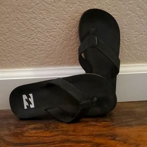 Boys Billabong Flip Flops Sz 12